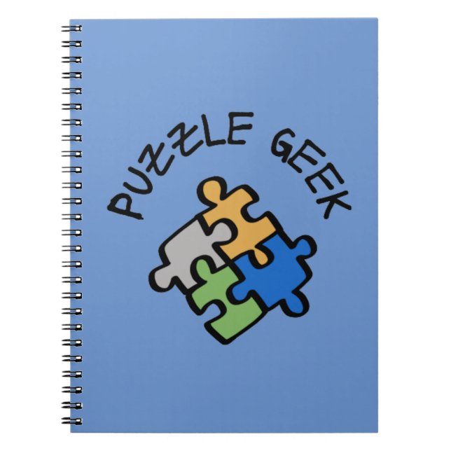 Puzzle Geek Notizblock (Vorderseite)