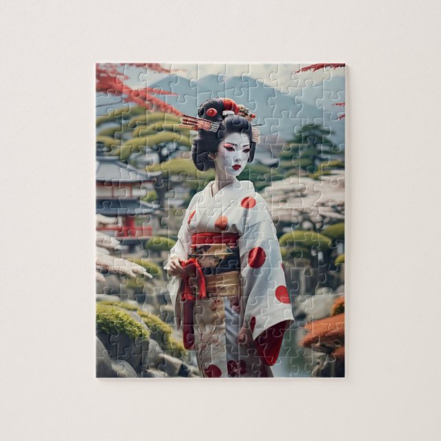 Puzzle Geisha (Vertikal)