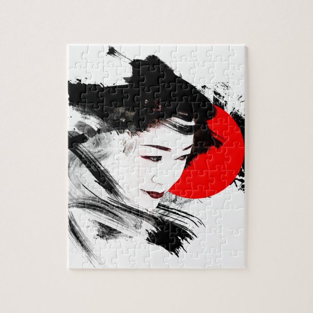 Puzzle Geisha japonais (Vertical)