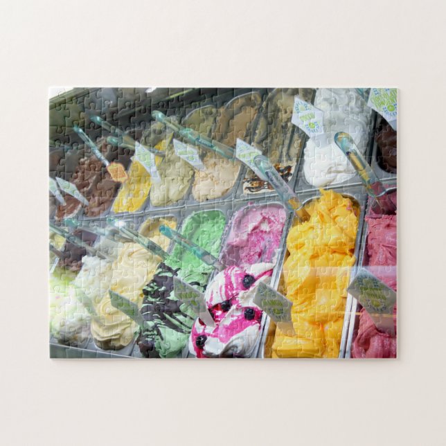 Puzzle Gelato italien - Yummy Ice Cream d'Italie (Horizontal)