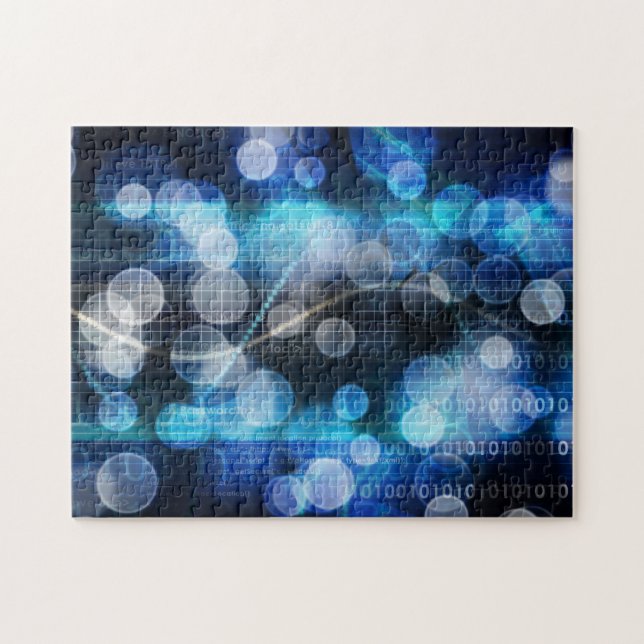 Puzzle Gènes des sciences médicales d'ADN et de chimie de (Horizontal)