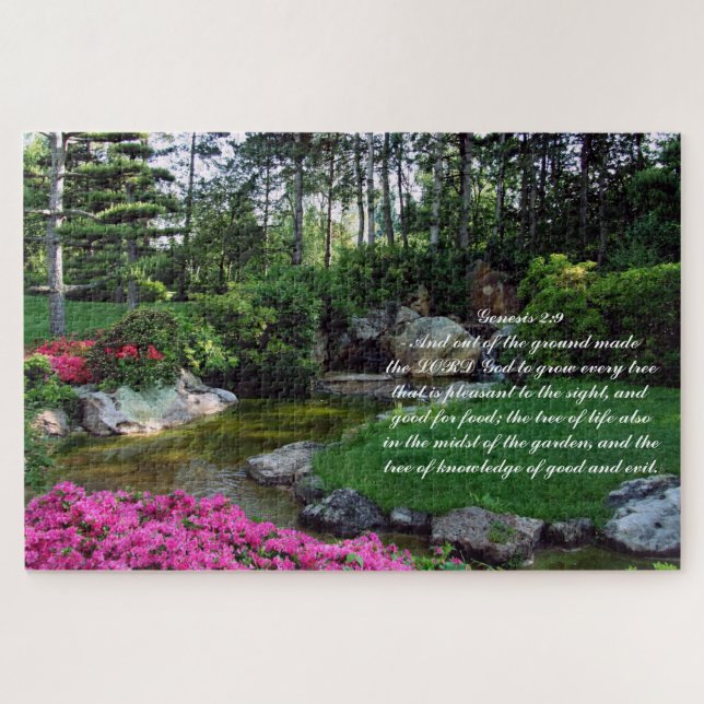 PUZZLE GENÈSE 2:9 (Horizontal)