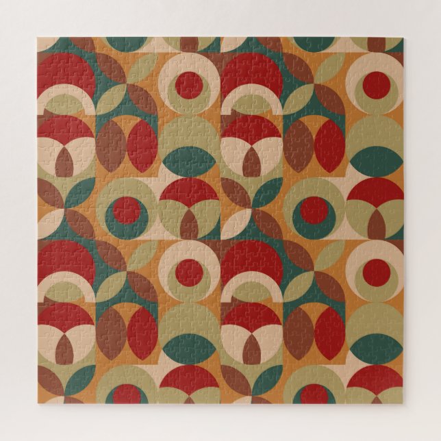 Puzzle Géométrie de style scandinave minimaux (Vertical)