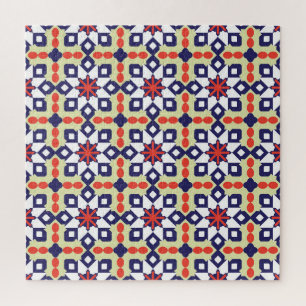Puzzle Géométrique classique : Conception ornementale tra
