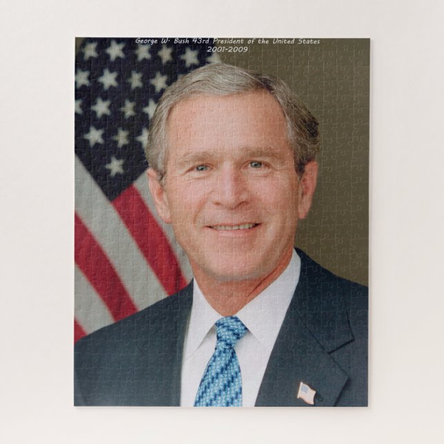 Puzzle George W. Bush 43e président des États-Unis (Vertical)
