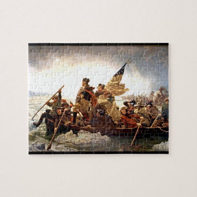 Puzzle George Washington croisant la casse-tête du (Horizontal)