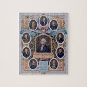 Puzzle George Washington et les maçons de la révolution