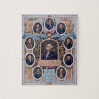 Puzzle George Washington et les maçons de la révolution