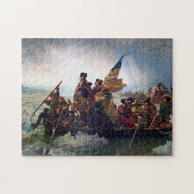Puzzle George Washington Traversant Le Delaware (Horizontal)