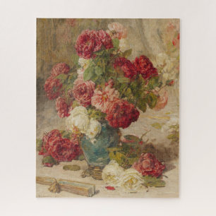 Puzzle Georges Jeannin - Une vie morte avec des Roses dan