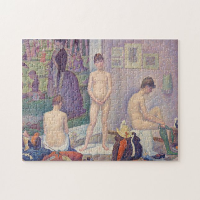 Puzzle Georges Seurat - Les Modèles (Horizontal)