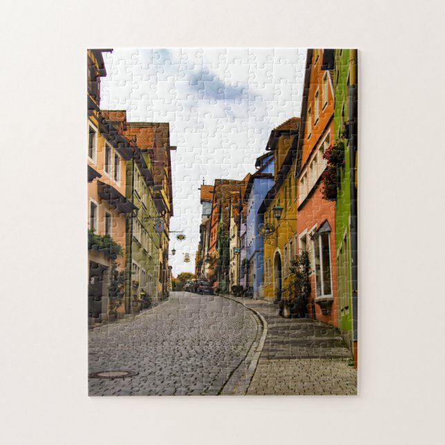 Puzzle German City Street (Vertical)