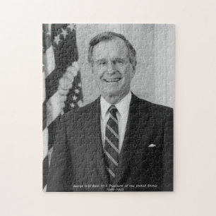 Puzzle Gerorge H.W.Bush Président des États-Unis