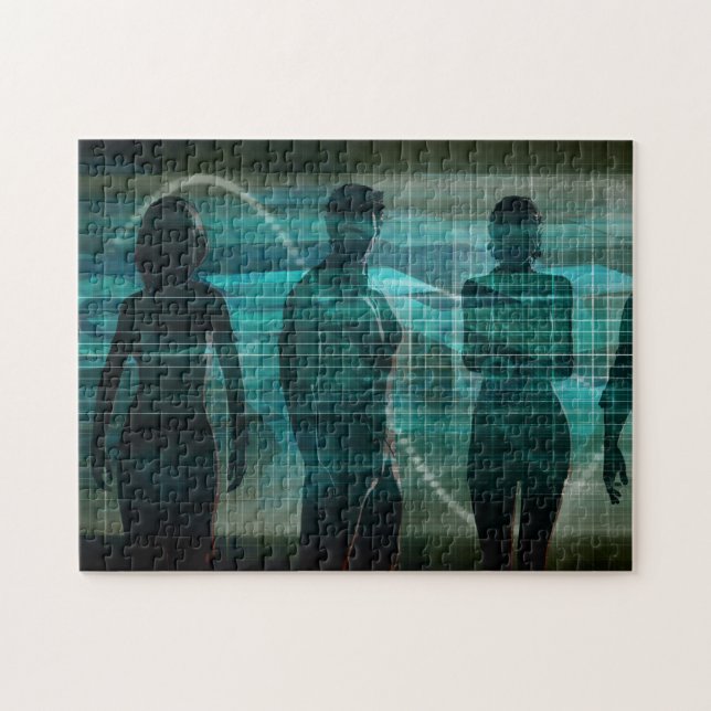 Puzzle Gestion et solutions logicielles des projets (Horizontal)