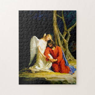 Puzzle Gethsemane by Carl Bloch