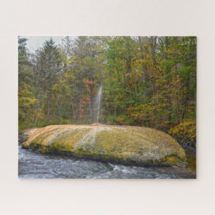 Puzzle Geyser Island Spouter, Saratoga Springs, New York