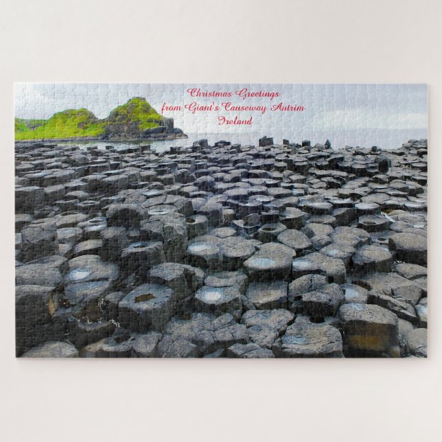 Puzzle Giant's Causeway Antrim Irlande. (Horizontal)