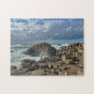 Puzzle Giants Causeway + Moody Sky in Northern Ireland