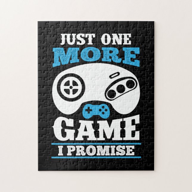 Puzzle Gift Gamer Juste Un Jeu De Plus Je Promets (Vertical)