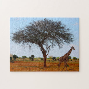 Puzzle Girafe africaine.