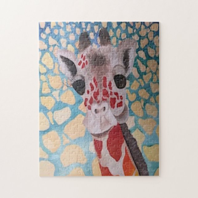 Puzzle Girafe denteuse (Vertical)