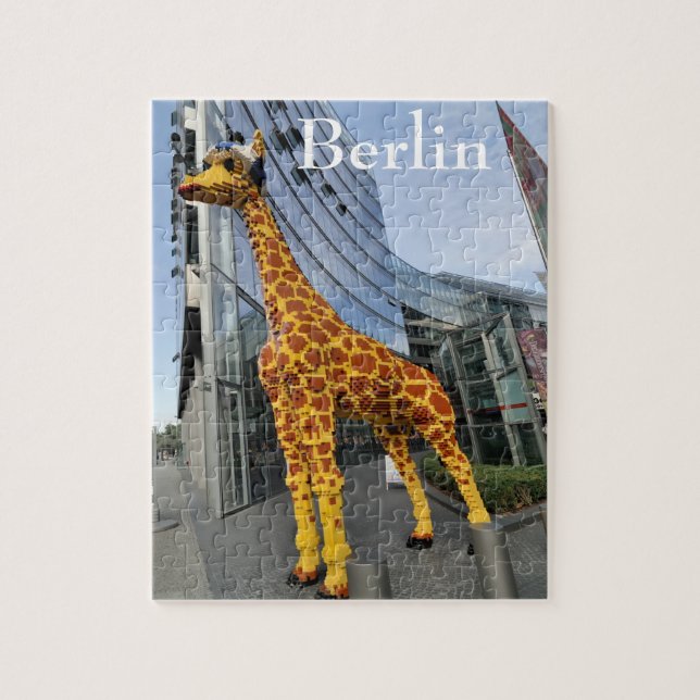 Puzzle girafe géant (Vertical)