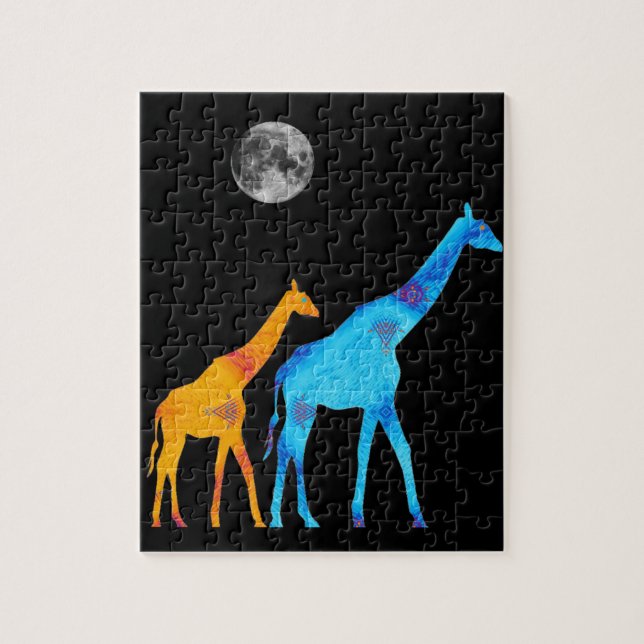 Puzzle Giraffe (Vertical)