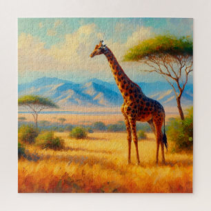 Puzzle Giraffe