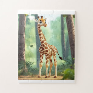 Puzzle Giraffe 30 pièces pour enfants