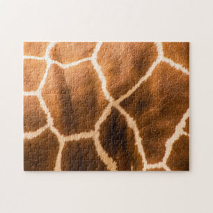 Puzzle Giraffe coat pattern