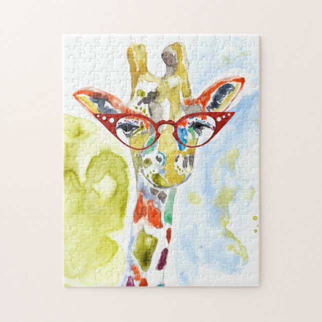 Puzzle Giraffe de pantalons (Vertical)