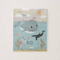 Girls mignonne Ocean Orca et baleines enfants