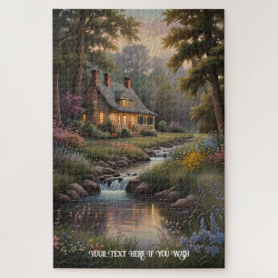 Puzzle Gîte de retraite de la campagne tranquille au bord
