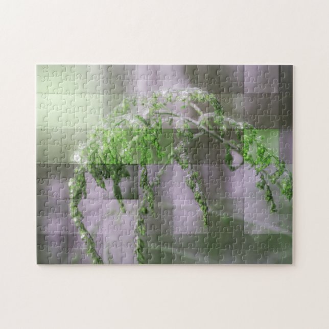 Puzzle Glace Sur Goldenrod Flower Nature (Horizontal)