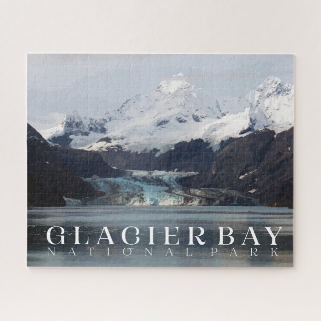 Puzzle Glacier Bay, Puzzle Jigsaw du parc national (Horizontal)