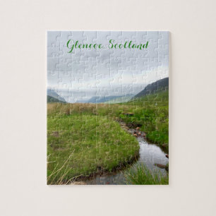 Puzzle Glencoe de ruisseau de montagne, Highlands écossai