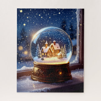 Puzzle Globe des neiges Wonderland