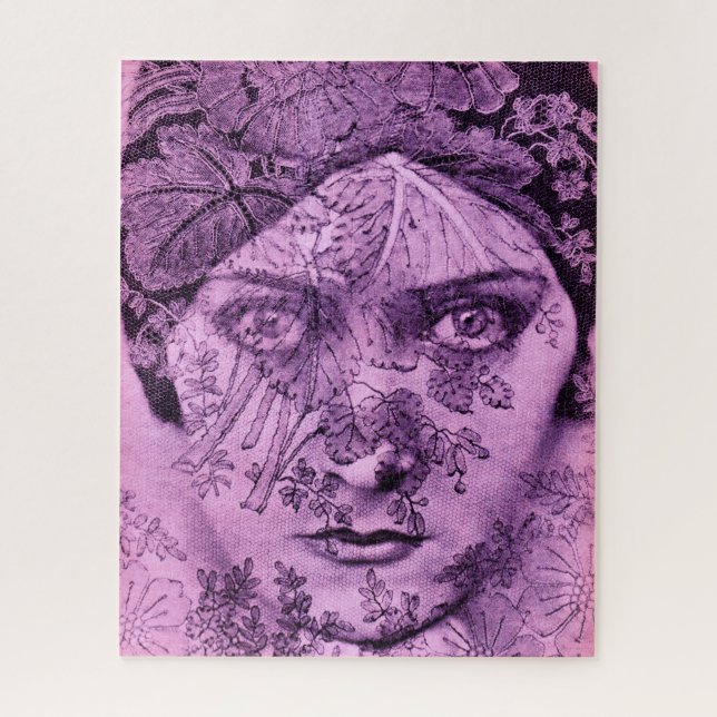 Puzzle Gloria Swanson des années 1920 (Vertical)