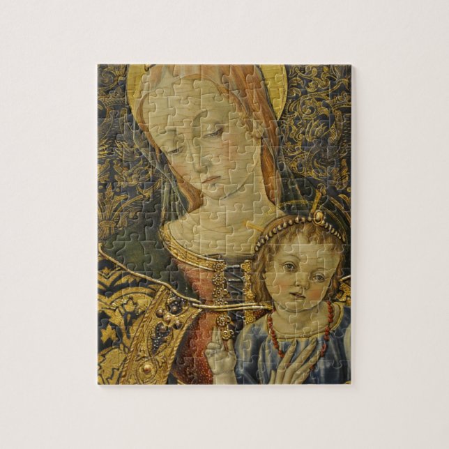 PUZZLE GLORY TO JESUS AND MARY (Vertical)