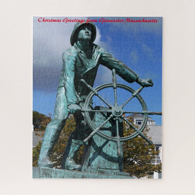 Puzzle Gloucester Massachusetts. (Vertical)