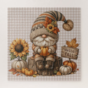 Puzzle Gnome Automne