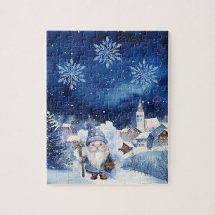 Puzzle Gnome d'hiver