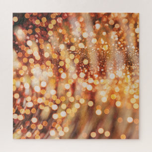Puzzle Golden Bokeh : Vintage Light Play
