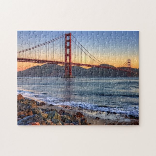 Puzzle Golden gate bridge de traînée de San Francisco Bay (Horizontal)