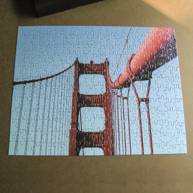 Puzzle Golden Gate Bridge-San Francisco, Californie Photo (Golden Gate Bridge Puzzle in situ)