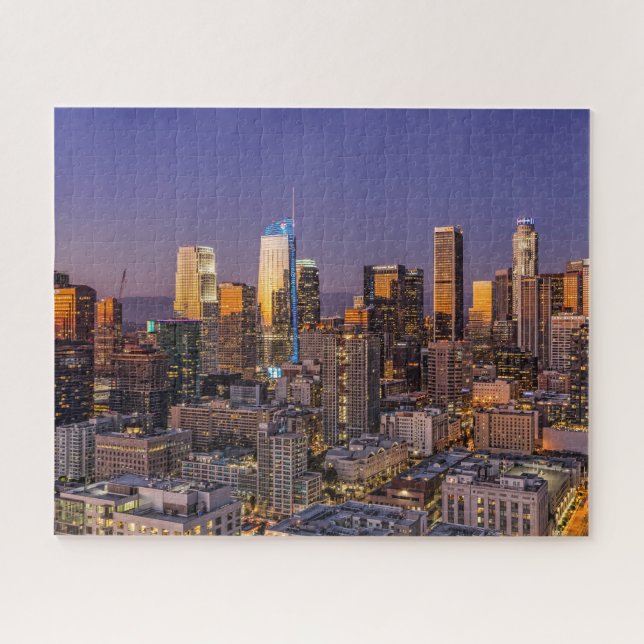 Puzzle Golden Glow Los Angeles (Horizontal)