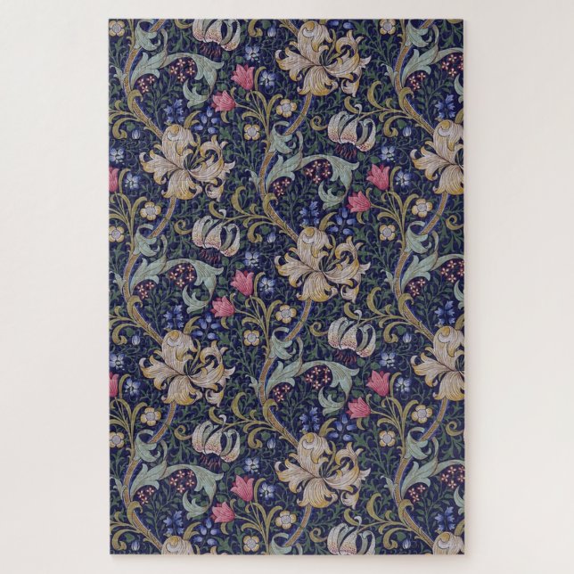 Puzzle Golden Lily, William Morris (Vertical)
