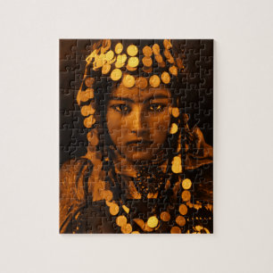 Puzzle Golden Maghreb Ouled Naïl Berber Girl Femme