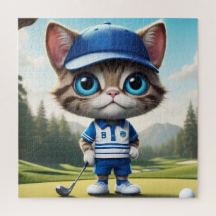 Puzzle Golf Cat