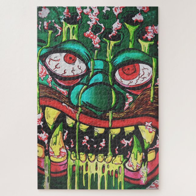 Puzzle Gooey Monster (Vertical)
